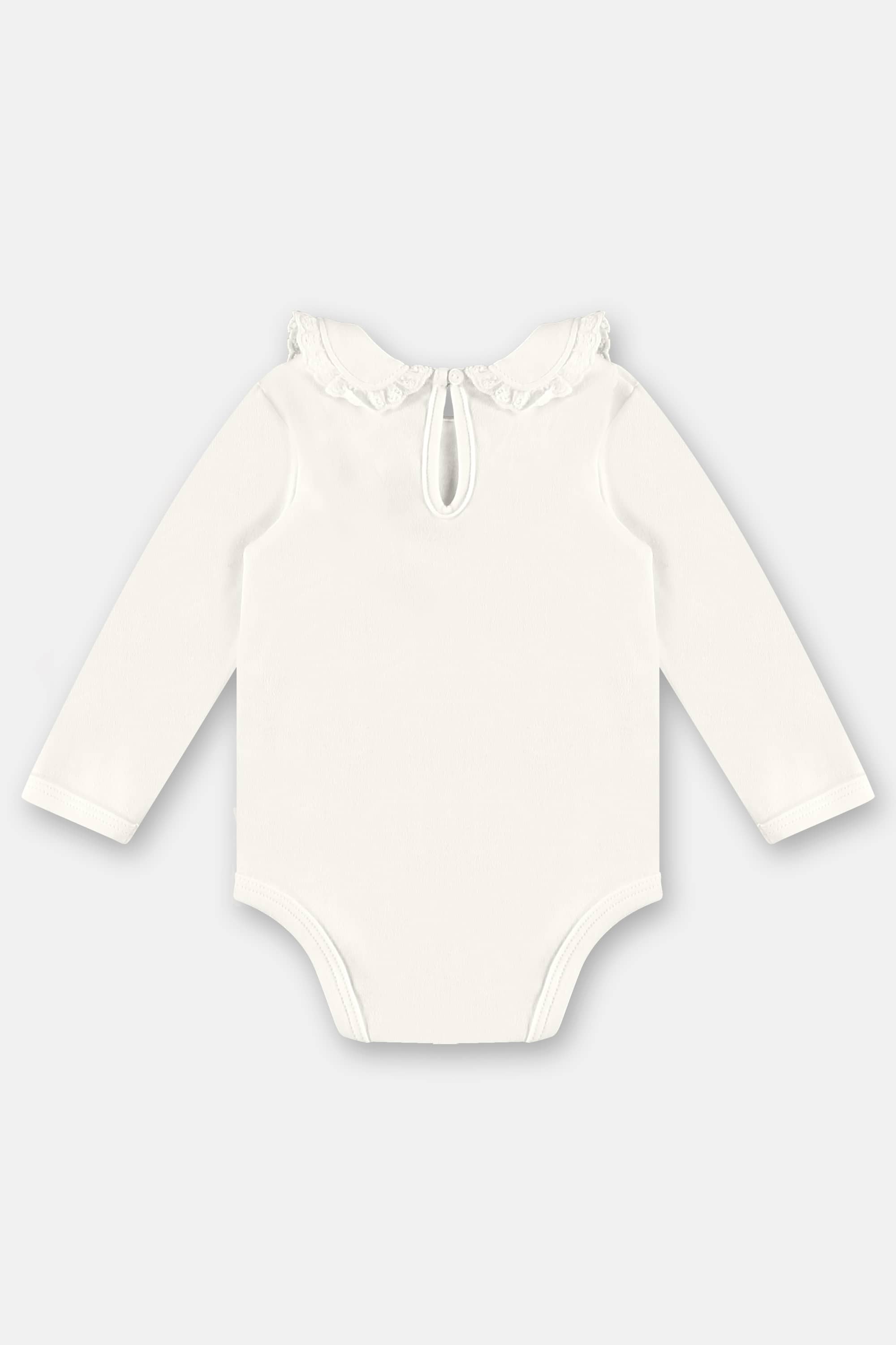Conjunto para Bebê Menina com Body em Suedine e Saia Xadrez (Off White) Up Baby - Imagem 27